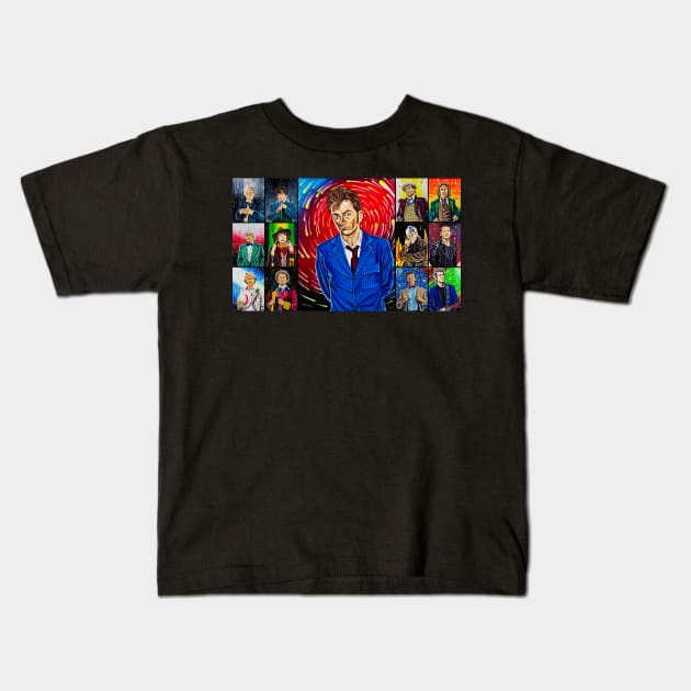 The Doctor of the Universe - The Hero Kids T-Shirt by jephwho